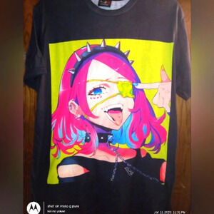 Large King Z Royal Clothes Oversized Waifu Manga Kawaii Girl Shirt